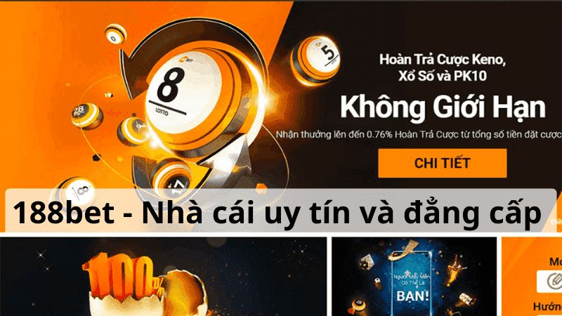 188bet- Lựa chọn số 1 trong lĩnh vực cá cược