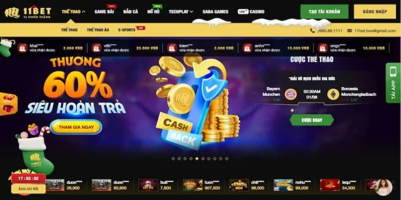 Ưu điểm vượt trội mà cược thủ đánh giá 11bet